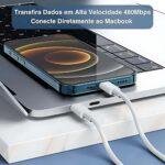 Cabo De Carregamento iPhone Apple Usb-c Lightning 2 Metros - Imagem 6