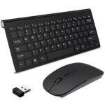 Kit Teclado E Mouse Sem Fio Preto