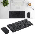 Kit Teclado E Mouse Sem Fio Preto - Imagem 4
