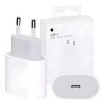 Fonte Carregador Turbo 20W Tipo C Para IPhone