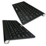 Kit Teclado E Mouse Sem Fio Preto - Imagem 2