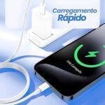 Cabo USB-C para Tipo-C Turbo 1m – Iphone Pro Max e Android - Imagem 4