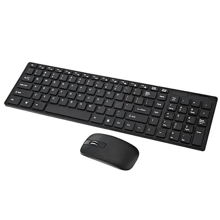Kit Teclado e mouse Sem Fio Egonômico Bluetooth À Prova D'água - Imagem 2