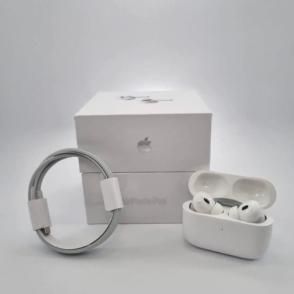 Fone De Ouvido Bluetooth AirPods Pro 2 linha Premium Compativel iPhone/android (cópia) - Imagem 2