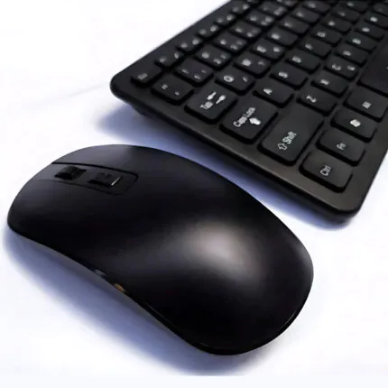 Kit Teclado e mouse Sem Fio Egonômico Bluetooth À Prova D'água